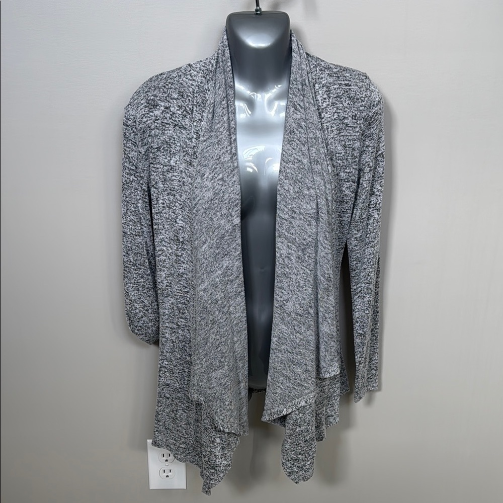 Popular Basics Gray Shawl Collar Cardigan